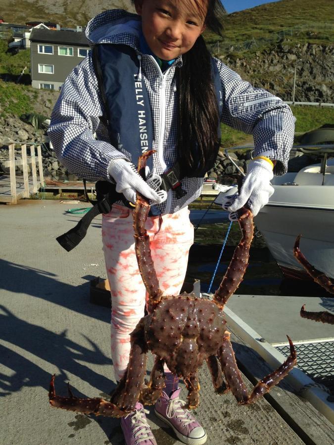 Nordkapp Vandrerhjem Honningsvåg Buitenkant foto